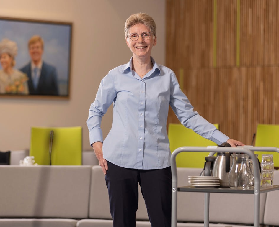 Medewerker bode Paula