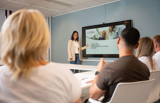 Presentatie In Een Zaal