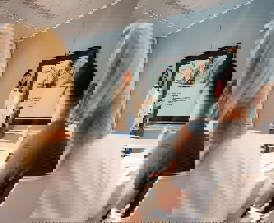 Presentatie In Een Zaal